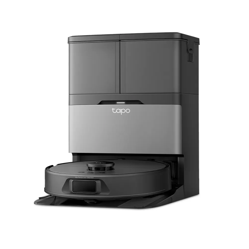【TP-Link】8/3mo獨家首賣!!Tapo RV50 Pro Omni 全能掃地機(雙雷射避障/自動拆卸拖布/自動熱水洗熱烘) 