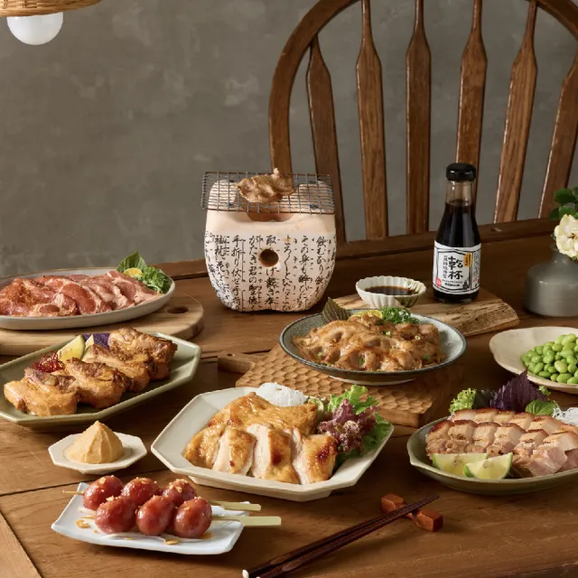 【台畜】乾杯燒肉居酒屋x台畜 經典烤肉7件組 | Classic BBQ Set 中秋烤肉必備組 BBQ 日式烤肉組)