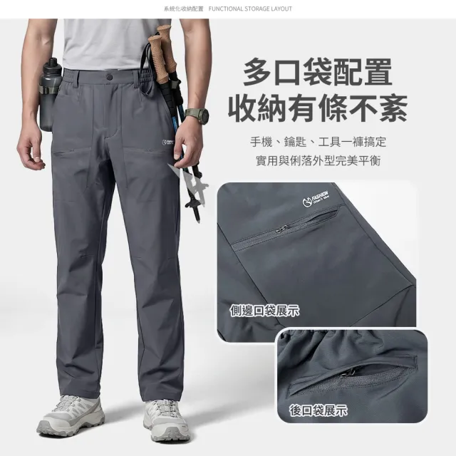 【YT shop】買一送一 全天候 耐磨 防水 輕量彈性機能長褲 登山褲 工作褲 釣魚褲