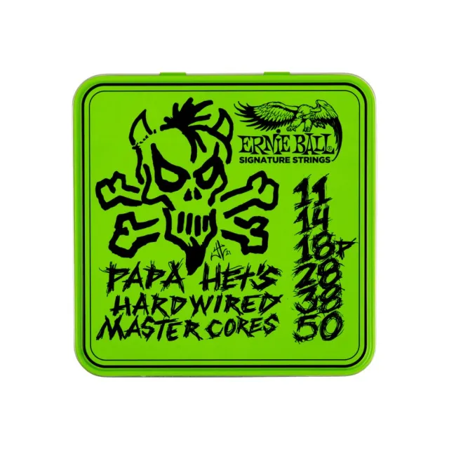 Ernie Ball Papa Hets Hardwired Master Cores Signature 3821 電吉他套弦 11-50 (原廠公司貨)