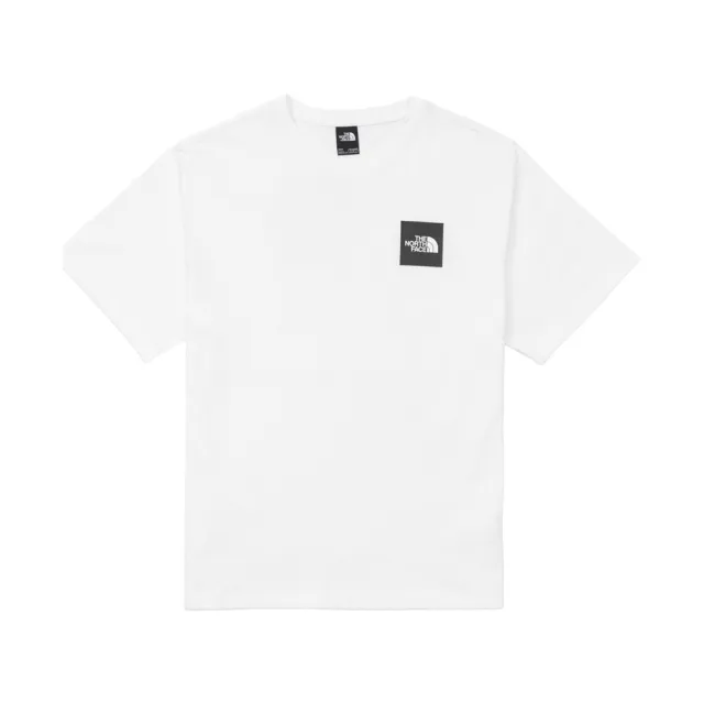 【The North Face】北臉 短袖上衣 男 寬鬆版型 白 NF0A8GVZFN4
