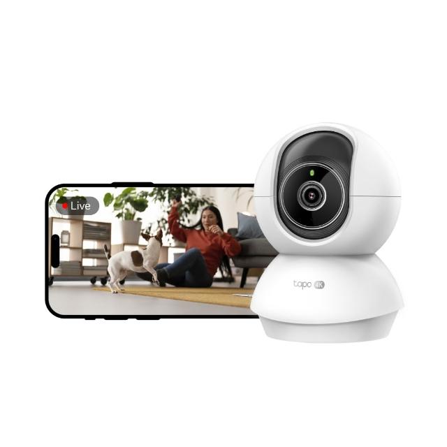 【TP-Link】Tapo C250 4K 800萬畫素 Wi-Fi可旋轉監視器 哭聲偵測 雙向語音 進階夜視12M 攝影機