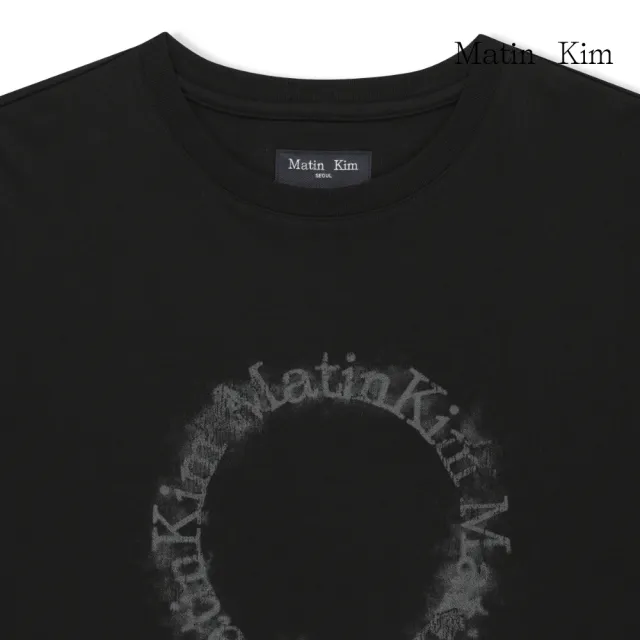 【MATIN KIM】官方旗艦 JENO同款男款圓標LOGO上衣(多款任選)