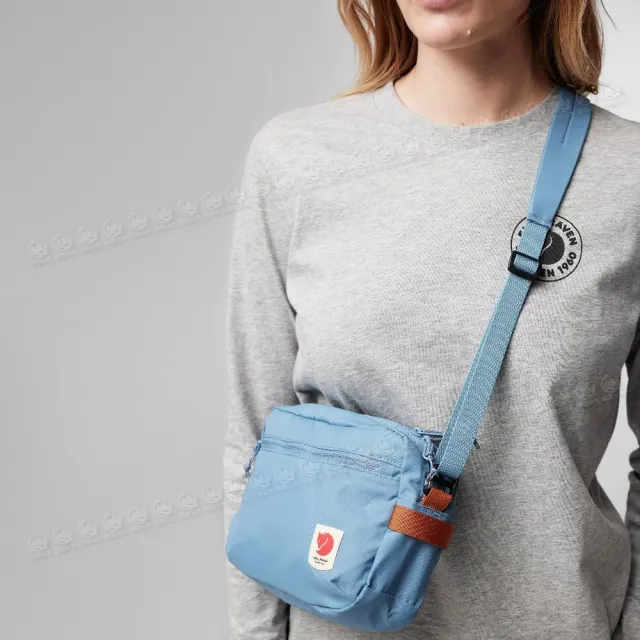 【Fjallraven】雙11 High Coast Crossbody斜背包3L《黑莓》F23227/側背包/隨身包