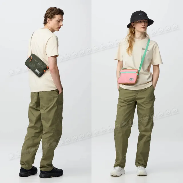 【Fjallraven】雙11 Vardag Pocket Large隨身袋《煤炭黑》F23200339/側背包/隨身包