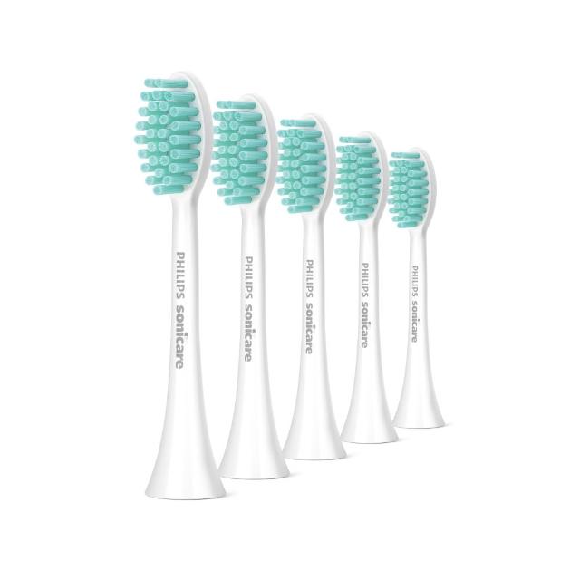 【Philips 飛利浦】HX2025 Sonicare 輕柔潔淨刷頭5入組 (適用小羽刷HX2421/小彩刷/官方直營)