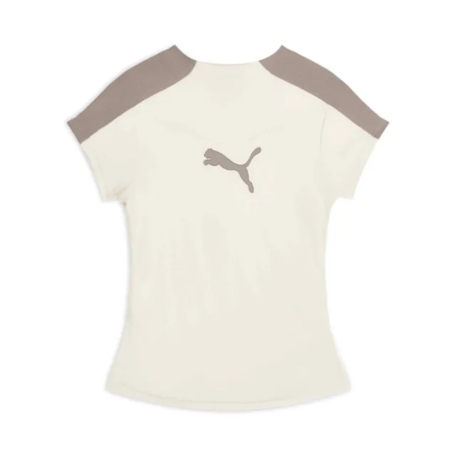【PUMA】短袖上衣 女 亞規 米白 63999587