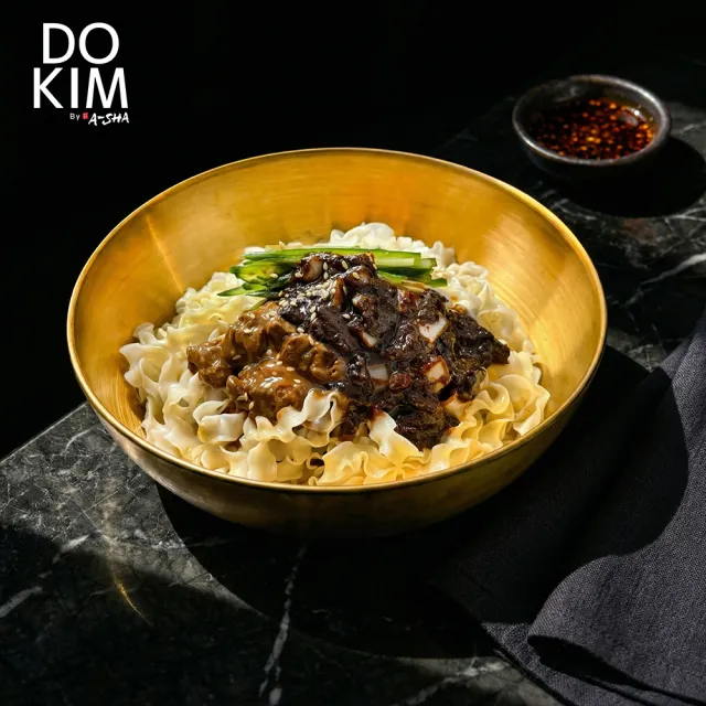 【DO KIM】黑白大廚金度潤拌麵 4包/袋*4袋(紫蘇油/韓式雙醬)
