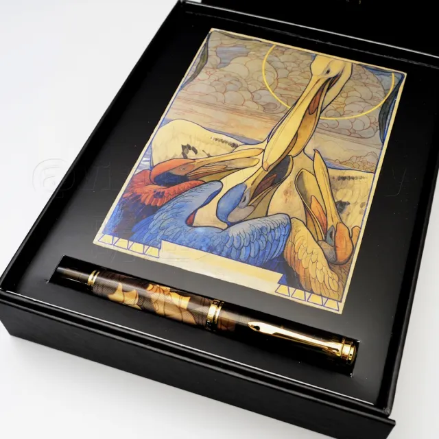 【Pelikan】《M600 鋼筆 Art Collection 藝術家系列 III Georg Tippel》