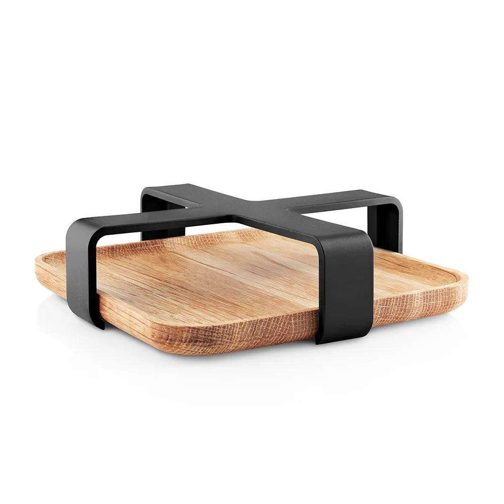 【IUSE】丹麥 Eva Solo Nordic 餐巾架/19x19cm(餐巾架/木頭)