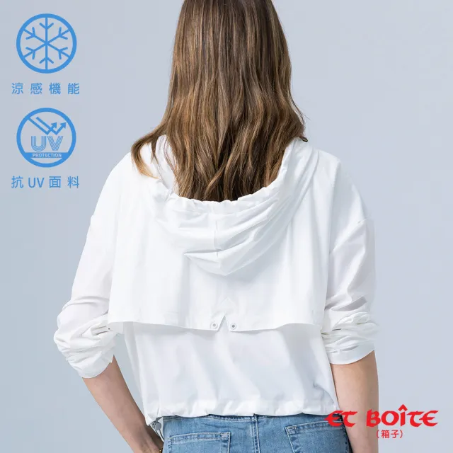【BLUE WAY】女裝 抗UV涼感透氣工裝 防曬 連帽外套-ETBOITE箱子