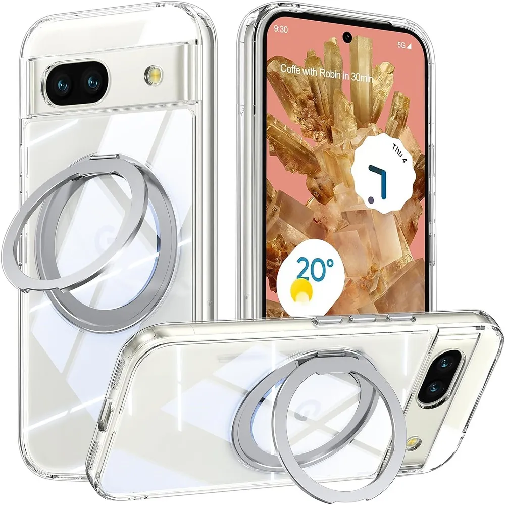 【ACE CASE】Google Pixel 10a 360度旋轉MagSafe磁吸指環支架手機殼保護殼保護套(磁吸指環支架)