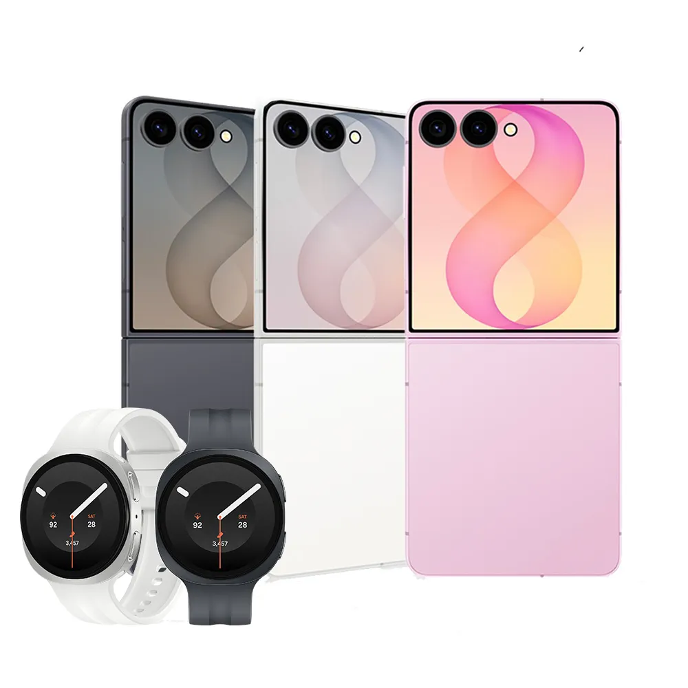 Watch9 LTE 40mm組【Samsung 三星】Galaxy Z Flip8 5G 8吋(12G/512G)