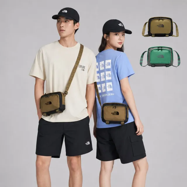 【The North Face】男女皆宜輕便斜背包(多款任選)