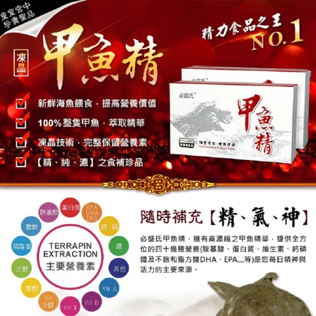 【草本之家】甲魚精軟膠囊1入組30粒/入(鱉精)