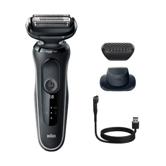【BRAUN 百靈】5系列免拆快洗電動刮鬍刀/電鬍刀 (52-G02000s)