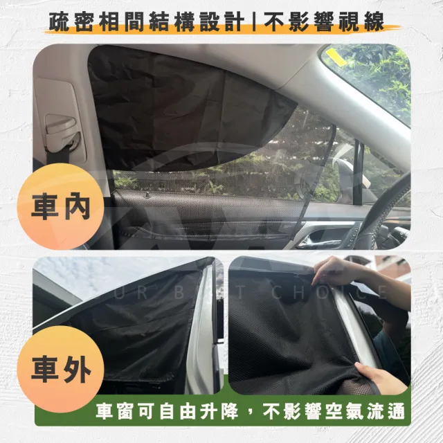 【YARK】酷涼科技磁吸遮陽簾-前座款 磁吸遮陽簾｜汽車遮陽｜車用防曬｜車用遮陽｜汽車隔熱