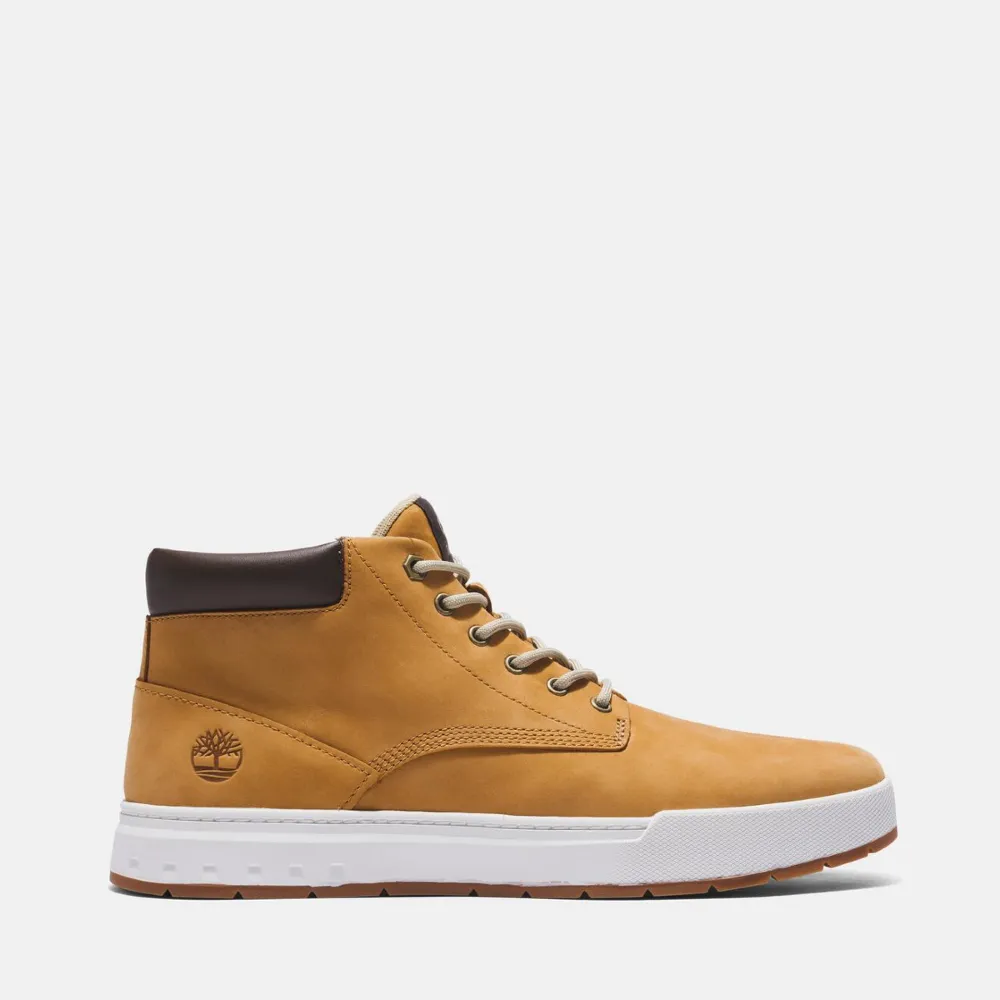 【Timberland】男款小麥色中筒休閒鞋(A5PRV231)