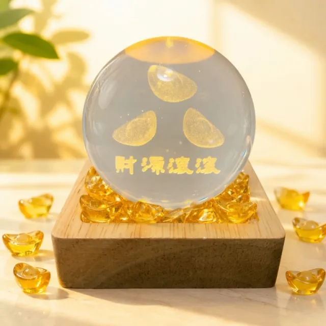 【瑰麗寶】琉璃財源滾滾燈