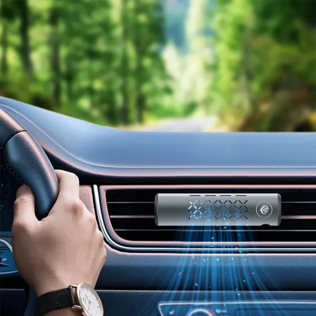 【HYPURE 艾璞而】車用奈米光觸媒空氣清淨機(買一送一、無耗材、無噪音 超強除臭 車用汽車空氣淨化器)