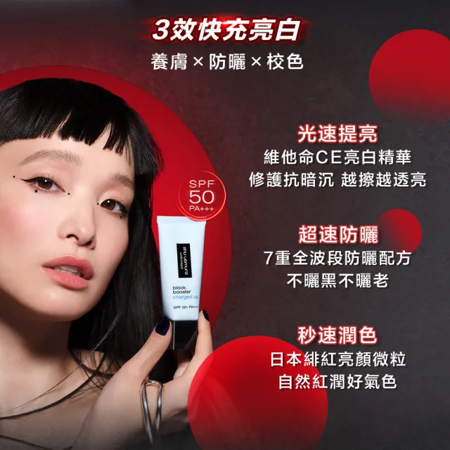 【Shu uemura 植村秀】無極限全效亮白精華防曬乳30ml(新品上市/超快充亮顏乳/妝前乳)