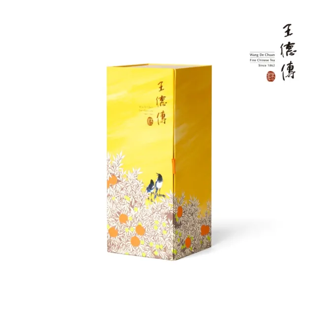 【王德傳】2026德傳光栩雙茶禮盒：阿里山高山金萱100g+蜜香紅烏龍100g(2026年中秋限定禮盒)