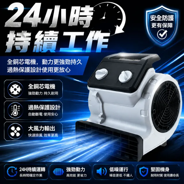 【AMITOF】吹地機 300W強風 三擋風速可定時 多角度吹風 地面風乾 通風除濕 強力吹風機 地板風幹