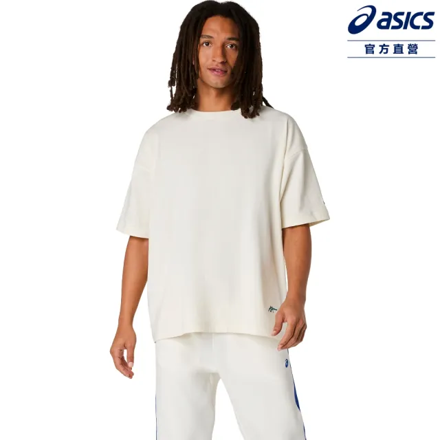 【asics 亞瑟士】短袖上衣 男女中性款 P.LIFE系列 海外版 訓練上衣 2033C004-109