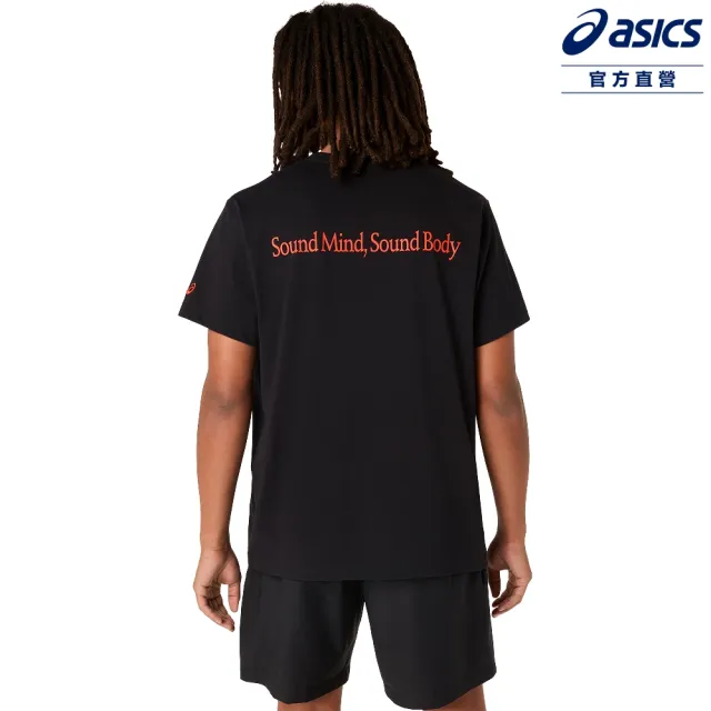 【asics 亞瑟士】短袖上衣 男女中性款 P.LIFE系列 海外版型 訓練上衣 2033C014-002