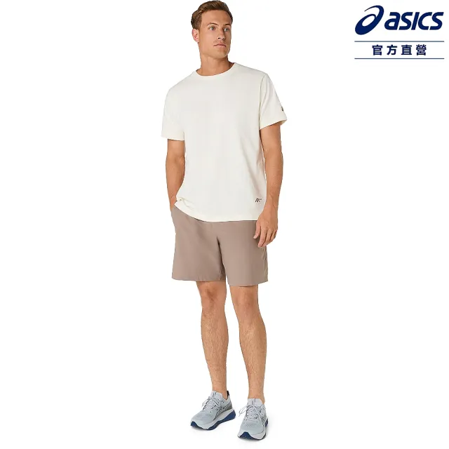 【asics 亞瑟士】短袖上衣 男女中性款 P.LIFE系列 海外版型 訓練上衣 2033C014-101