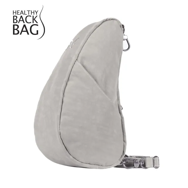 【HEALTHY BACK BAG】官方直營-基本款 TEXTURED NYLON BAGLETT 斜背包-銀河灰 男側背包 女側背包 小包