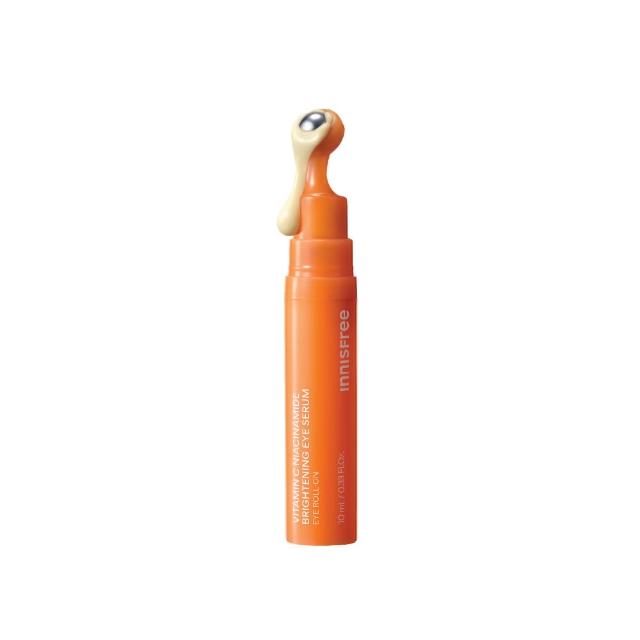 【innisfree】維他命C亮白眼部精華 10ml (滾珠眼霜/亮白/改善泡泡眼、眼周暗沉)