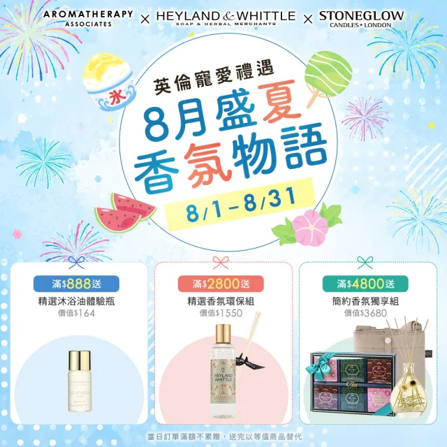 【STONEGLOW】南島渡假香氣1+2限定組(多款任選)