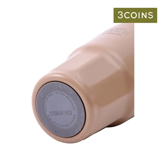 【3COINS】附背帶不鏽鋼隨行杯