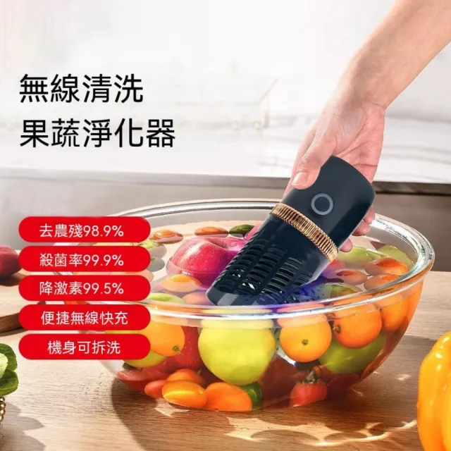 【諾必行】果蔬清洗淨化機器 廚房無線洗 水果肉類蔬菜食材洗菜機