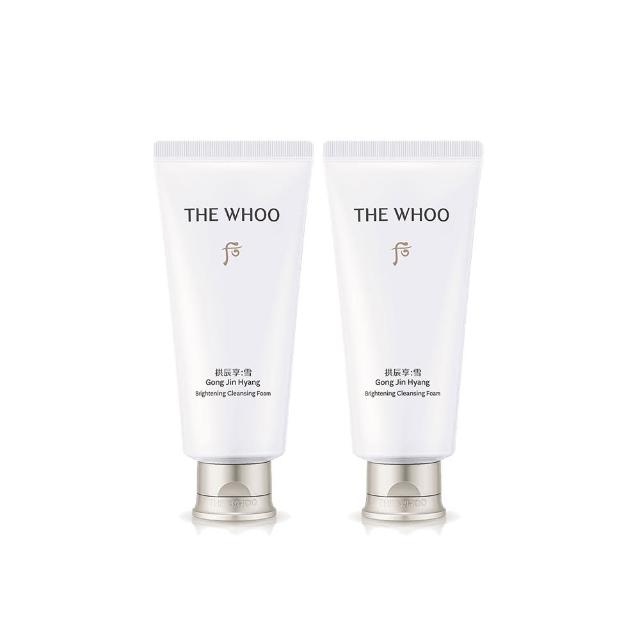 【WHOO 后】官方直營 拱辰享雪珍珠煥白潔顏乳180ml 1+1組(買一送一)