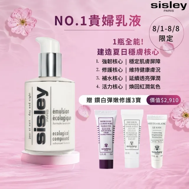 Sisley 希思黎】全能乳液125ml(No.1貴婦乳液/修護/保濕/乳液/官方直營