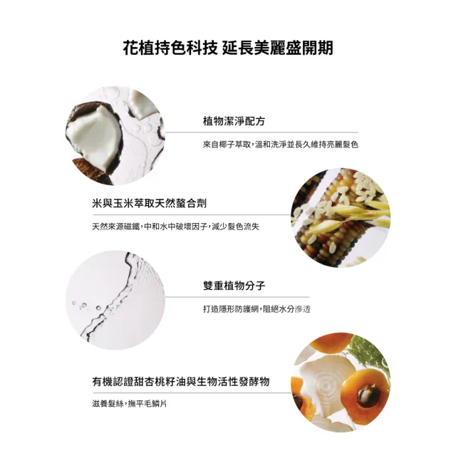 【AVEDA】護色穎采大容量組(護色穎采洗髮精1000ml+護色穎采潤髮乳200ml)