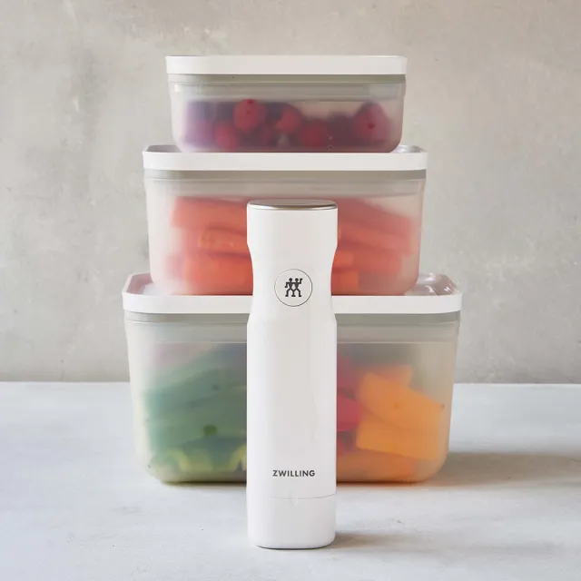 【ZWILLING 德國雙人】FRESH & SAVE真空PP保鮮盒L號/2300ml(德國雙人牌集團官方直營)