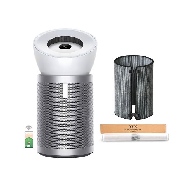 【dyson 戴森】BP02 Purifier Big+Quiet 強效極靜抗敏空氣清淨機(白色及柔霧銀 適用30坪)