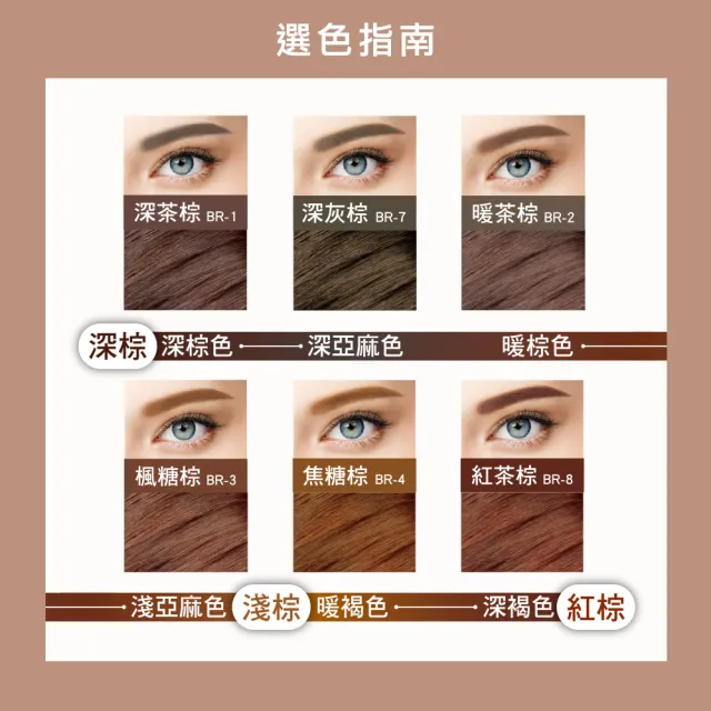 【MAYBELLINE 媚比琳】新一代 宛若真眉柔霧塑型眉膠筆0.2g