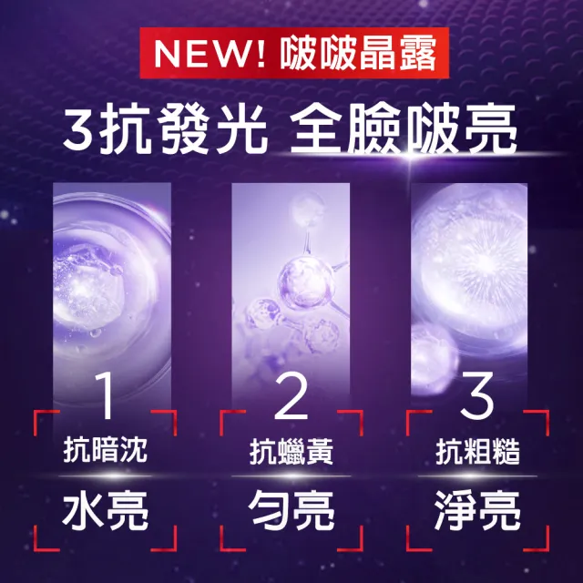 【L’OREAL Paris 巴黎萊雅】玻尿酸瞬效保濕修護晶露130ml(啵啵精華水/液態紫熨斗/保濕)