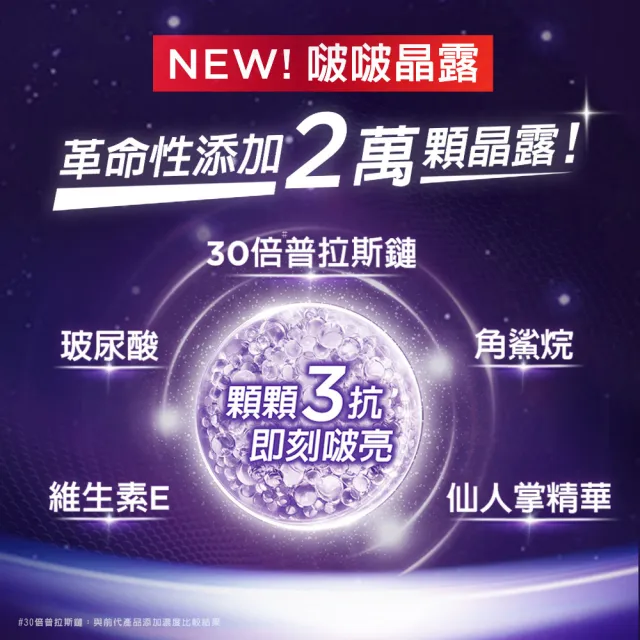 【L’OREAL Paris 巴黎萊雅】玻尿酸瞬效保濕修護晶露130ml(啵啵精華水/液態紫熨斗/保濕)