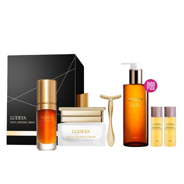 【LUDEYA】彈潤緊緻組(瑰泌霜60ml+瑰泌精華35ml)