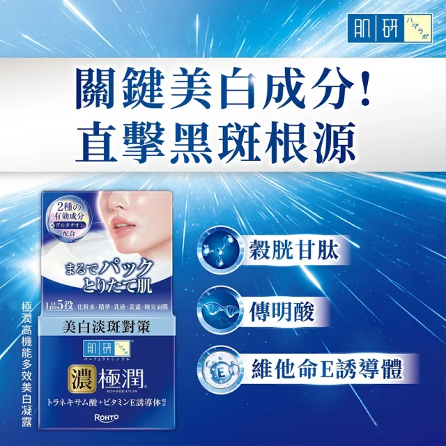 【肌研】官方直營 極潤高機能多效美白凝露 100g