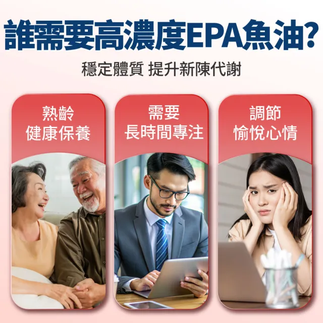 【達摩本草】高濃度EPA 專利深海魚油10入120顆/盒(專科醫生推薦、特金獎肯定)