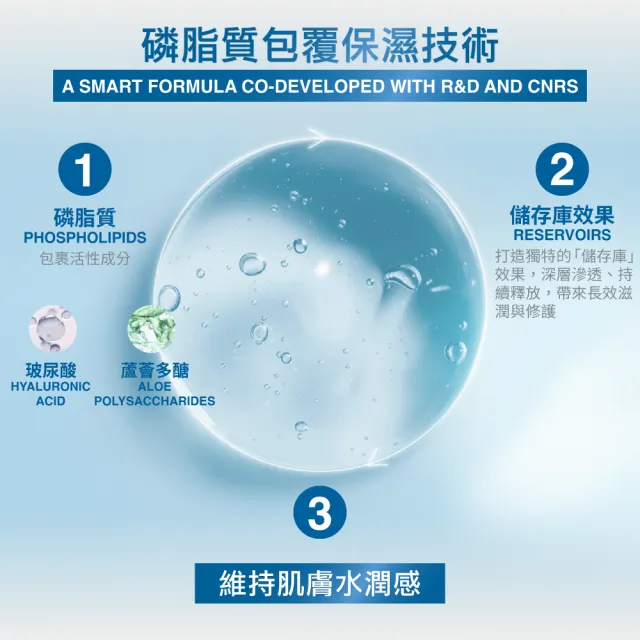 【Avene 雅漾】官方直營 全天保濕雙星組(水光霜+瞬透精萃)