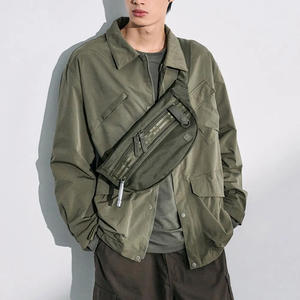 【PORTER INTERNATIONAL】自信經典NEW HEAT腰包(森林綠)