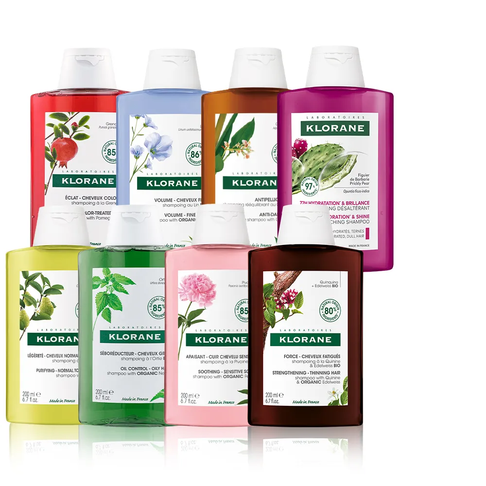 【KLORANE 蔻蘿蘭官方直營】任選2入洗髮精200ml(養髮/護色/控油/抗屑/澎鬆/淨透/涼感/保濕)