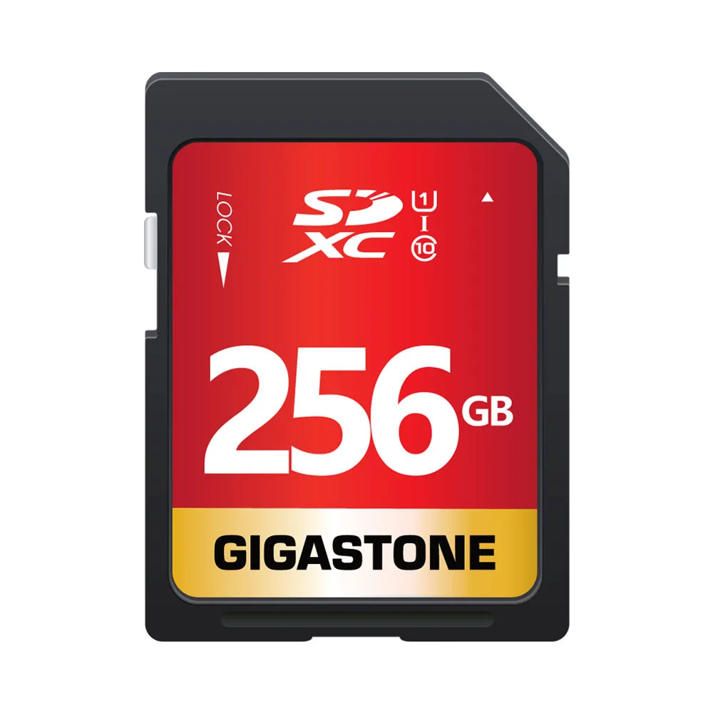 【Gigastone 立達國際】SDXC SD UHS-I U1 C10 256GB記憶卡(256G 單眼相機/攝錄影機專用記憶卡)